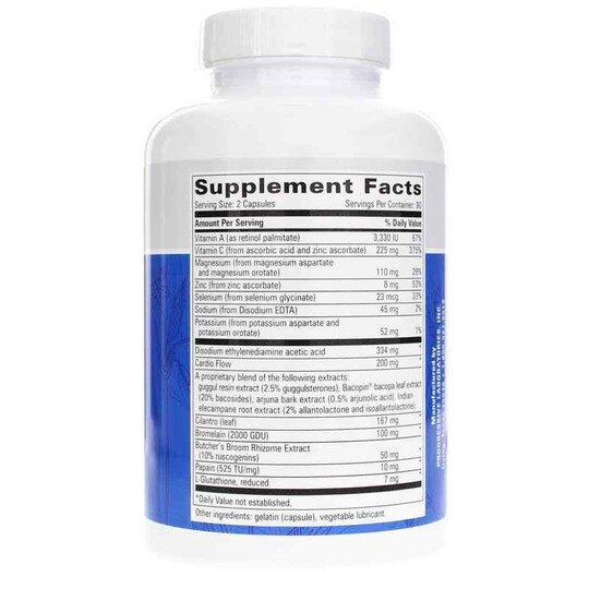 Cardio Flow, 180 Capsules, PGL