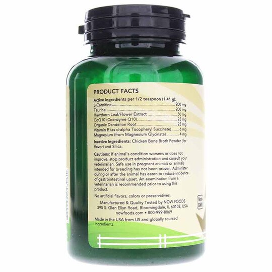 Cardiovascular Support for Dogs & Cats, 4.5 Oz, NOW