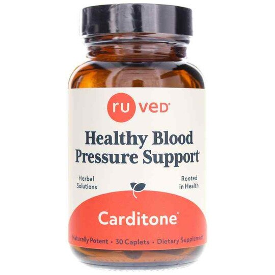 Carditone Healthy Blood Pressure Support, 30 Caplets, RUV