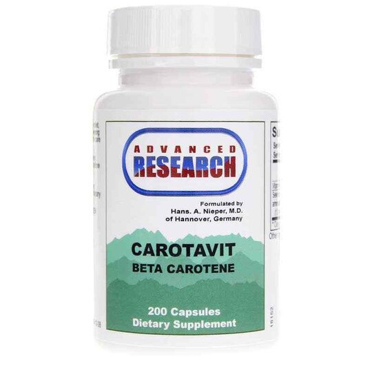 Carotavit Beta Carotene, 200 Veg Capsules, ADR