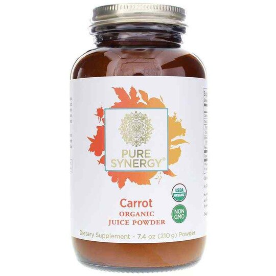 Carrot Organic Juice Powder, Pure Synergy