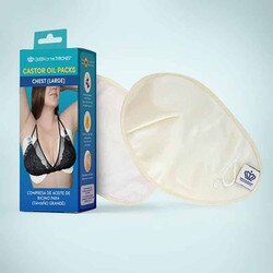 Castor Oil Pack For Breasts - Large, Cup Size D+