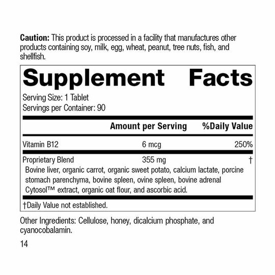 Cataplex B12, 90 Tablets, SP