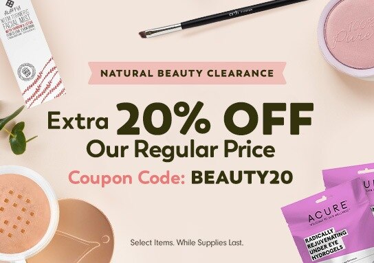 Extra 20% OFF Select Beauty Items