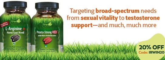 20% OFF Irwin Naturals