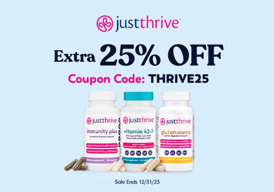 Extra 25% OFF Just Thrive