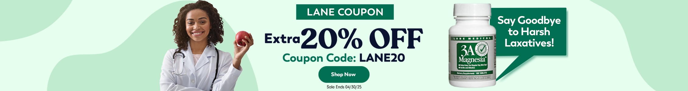 Extra 20% OFF Lane Medical