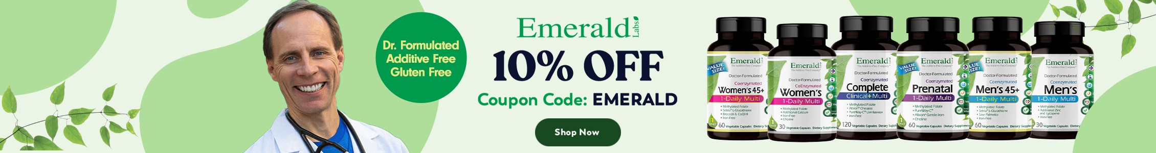 10% OFF Emerald Labs