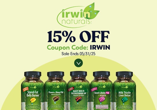 15% OFF Irwin Naturals