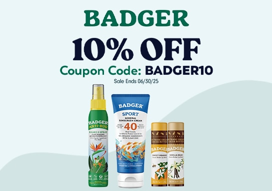 10% OFF Badger