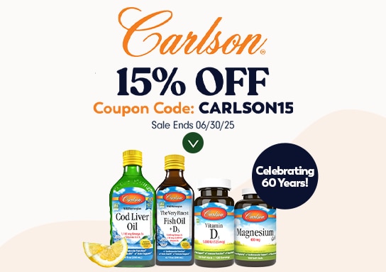 15% OFF Carlson Labs