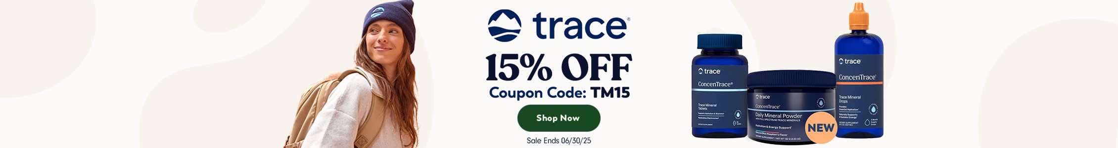 15% OFF Trace Minerals Research