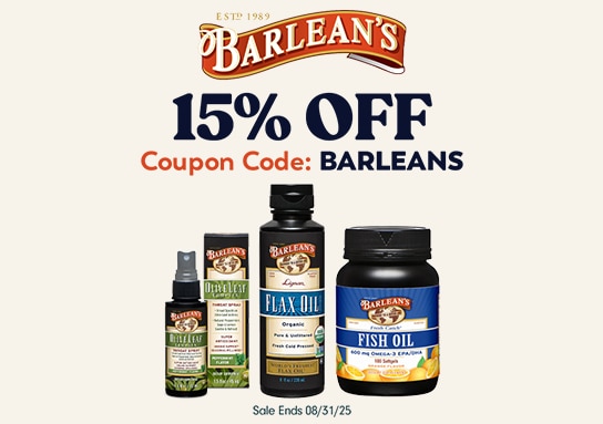 15% OFF Barlean's