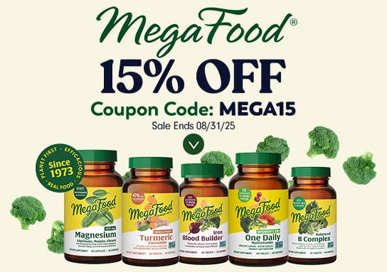 15% OFF Megafood