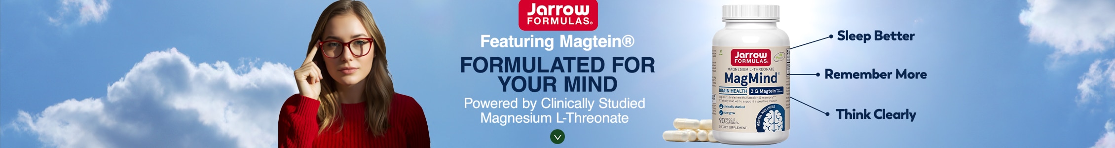 Jarrow Formulas MagMind Magnesium L-Threonate