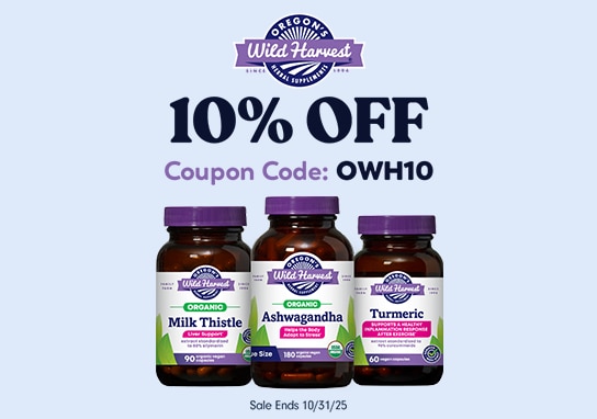 10% OFF Oregon's Wild Harvest