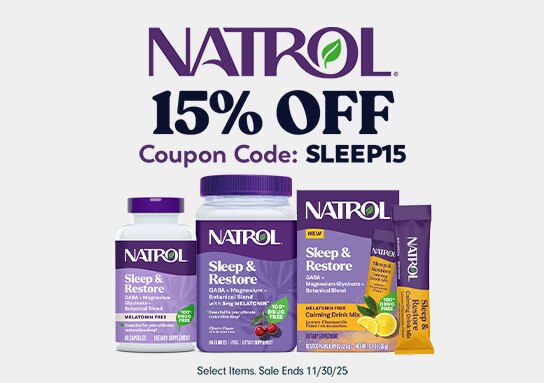 15% OFF Natrol Sleep & Restore