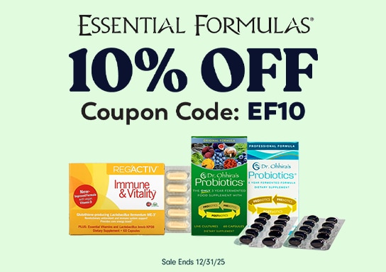 10% OFF Essential Formulas
