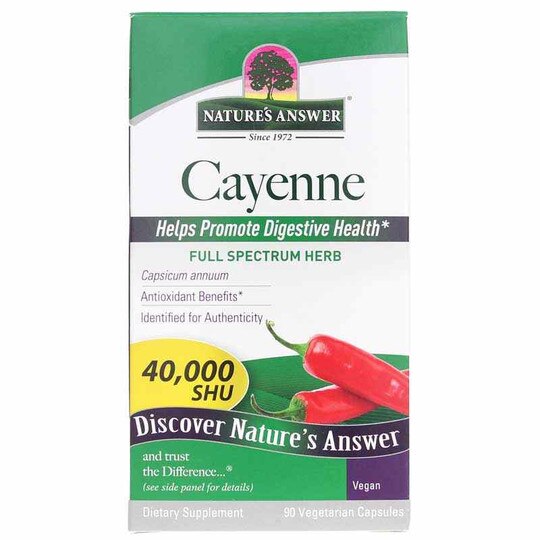 Cayenne, 90 Veg Capsules, NAN