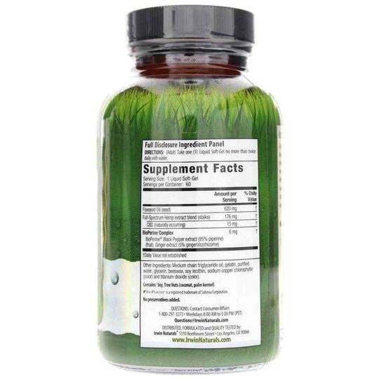 CBD 15 Mg, 60 Liquid Softgels, IRN