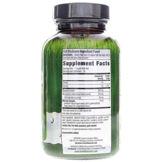 CBD 2100 Mg, 70 Liquid Softgels, IRN