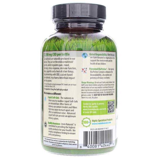 CBD 2100 Mg, 70 Liquid Softgels, IRN