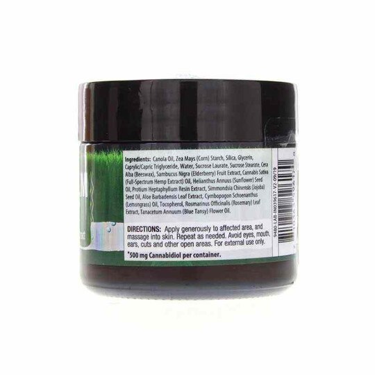 CBD Balm 500 Mg, 2 Oz, IRN