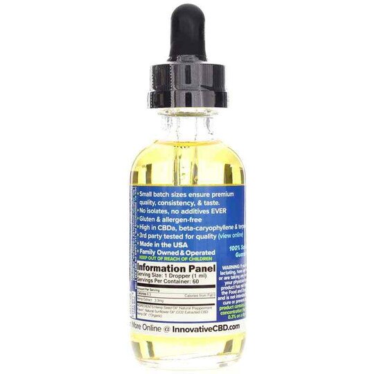 CBD + CBDa Organic CBD Hemp Oil 200 Mg, 2 Oz, ICBD