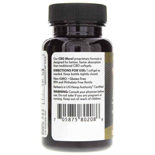 CBD More! 25 Mg, 30 Softgels, BOO