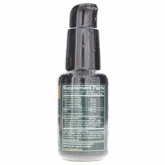 CBD Synergies-SP Sleep Formula Nanoemulsified, 1.7 Oz, QSS