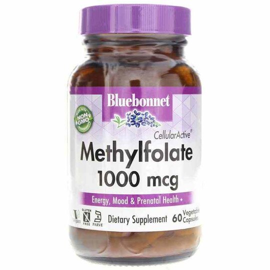 CellularActive Methylfolate 1000 Mcg, 60 Veg Capsules, BB
