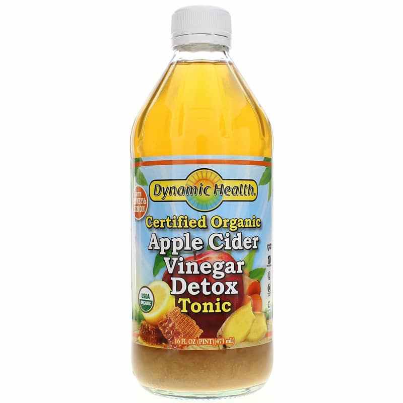 Certified Organic Apple Cider Vinegar Detox Tonic, Dynamic Health