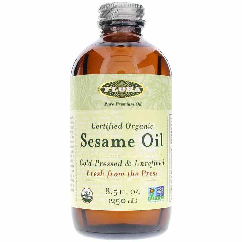 Certified Organic Sesame Oil, Flora