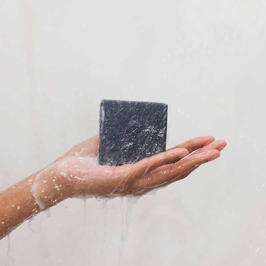 Charcoal Detoxifying Body Wash Bar, 4 Oz, KT