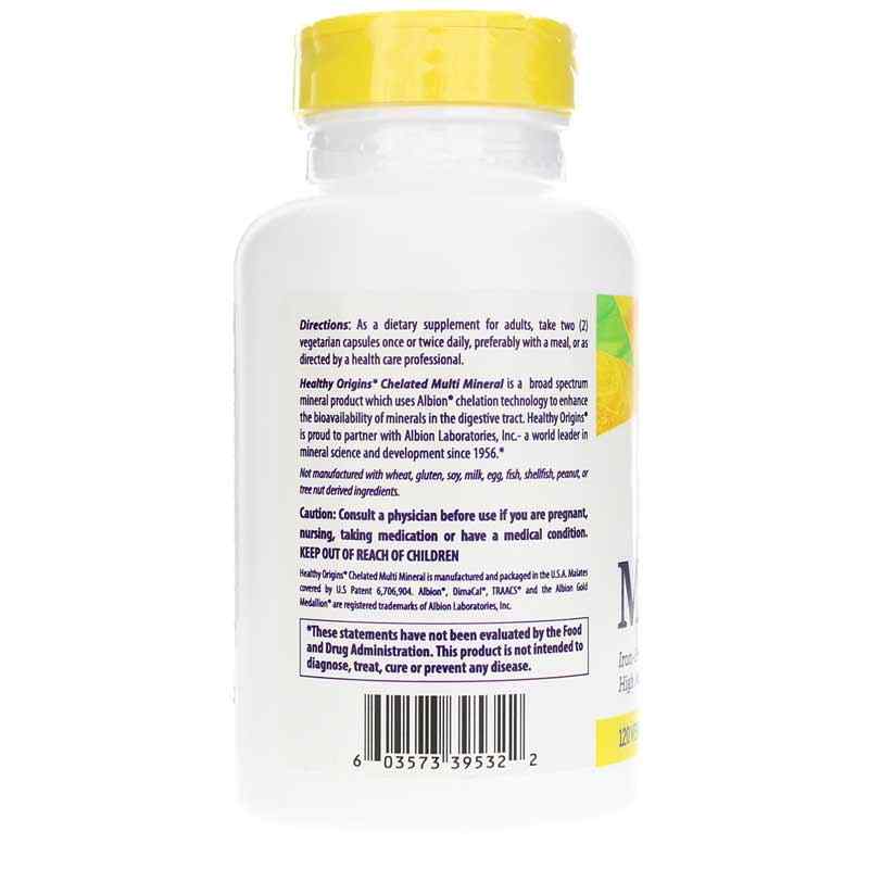 Chelated Multi Mineral Iron Free, Healthy Origins