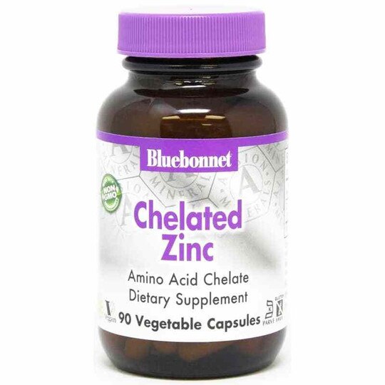 Chelated Zinc, 90 Veg Capsules, BB