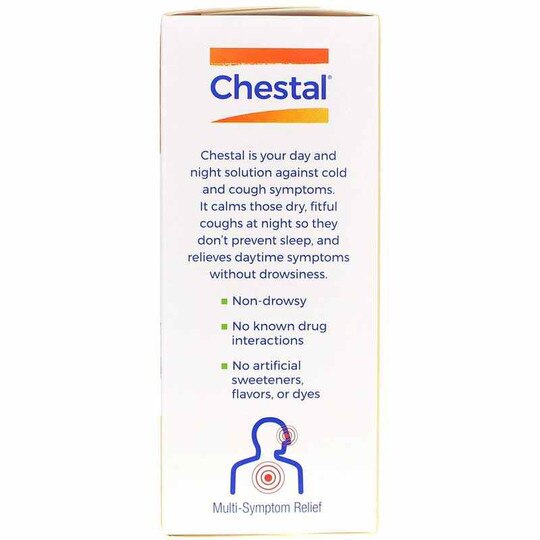Chestal Cold & Congestion Syrup, 6.7 Oz, BOR