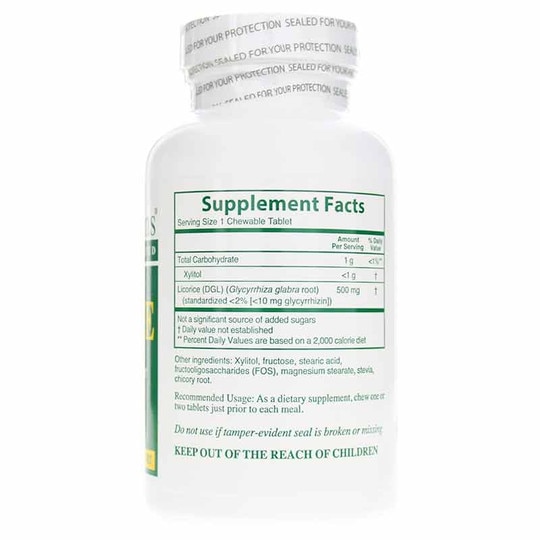 Chewable Licorice Deglycyrrhizinated, 90 Chewable Table, RXV