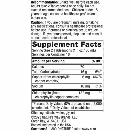 Chlorofresh Liquid Chlorophyll, NWA