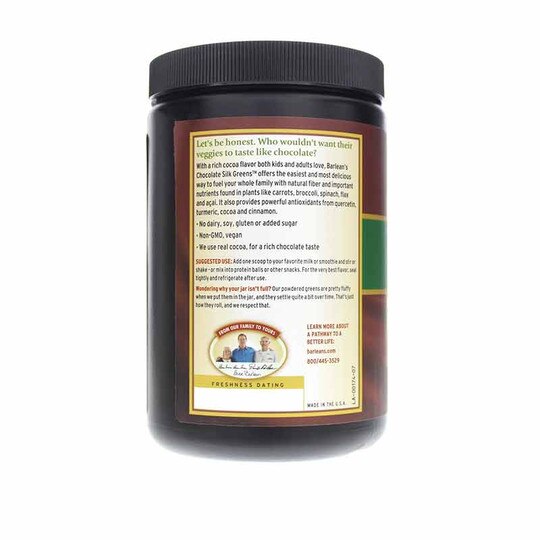 Chocolate Silk Greens Powder, 9.52 Oz, BOO