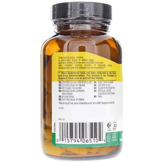 Choline, 100 Tablets, CTL