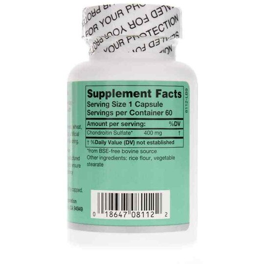 Chondroitin Sulfate, Purified Formula, 60 Capsules, KRU