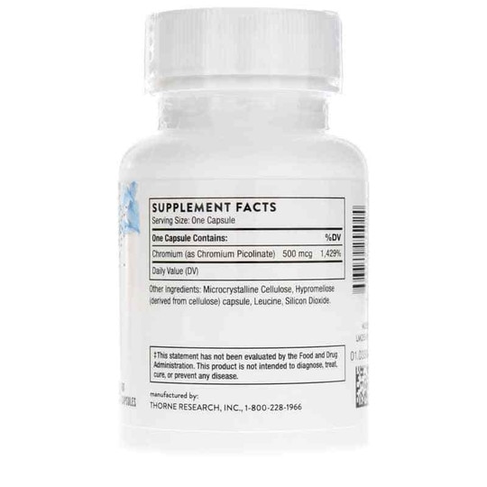 Chromium Picolinate, 60 Veg Capsules, THR