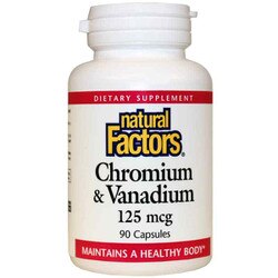 Chromium & Vanadium 125 Mcg 1