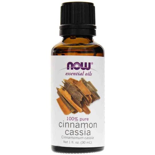 Cinnamon Cassia Essential Oil, 1 Oz, NOW
