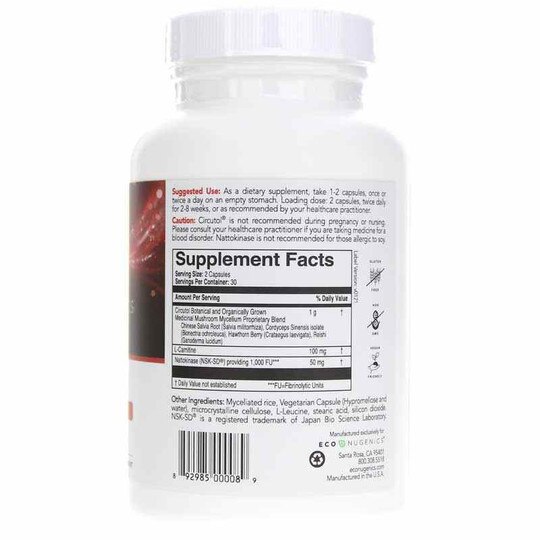 Circutol, 60 Veg Capsules, ECN