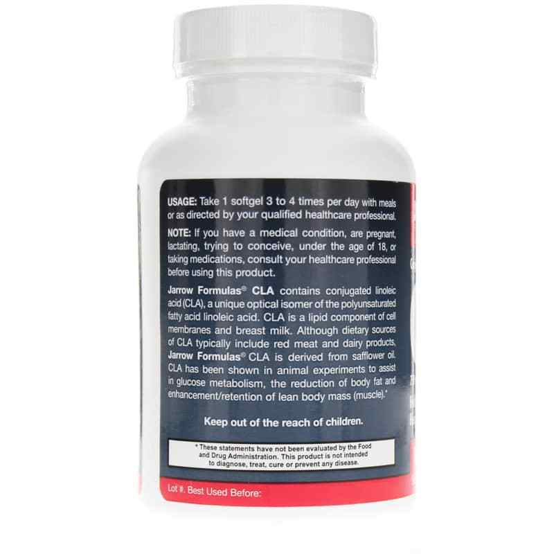 CLA Conjugated Linoleic Acid 750 Mg, Jarrow Formulas