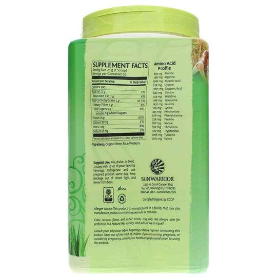 Classic Protein Organic, SUW