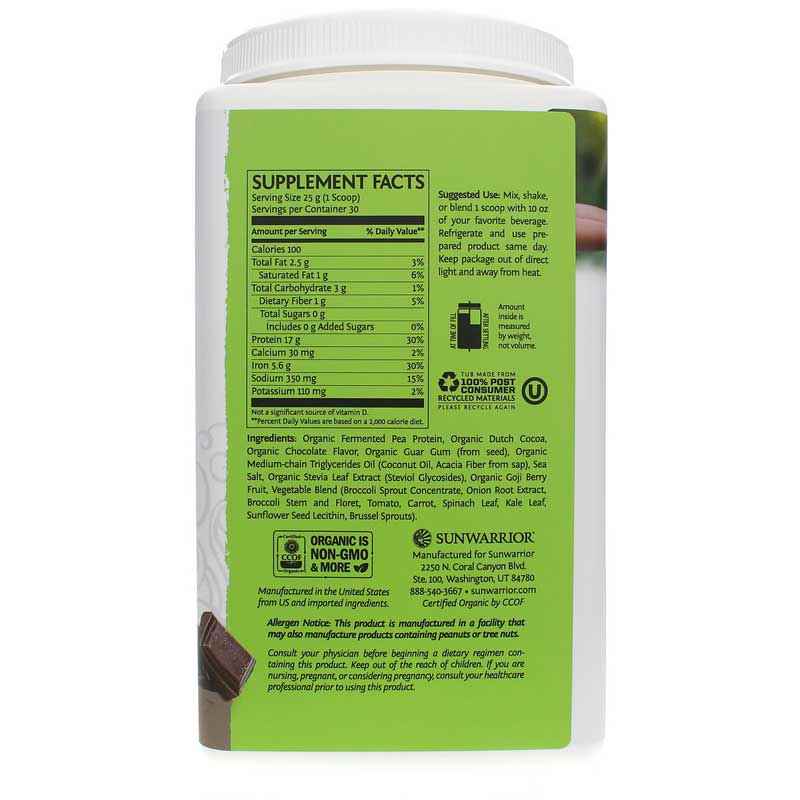 Clean label pre-protein