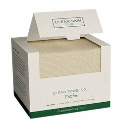 Clean Towels XL Bamboo, Disposable Face Towels, 50 Count